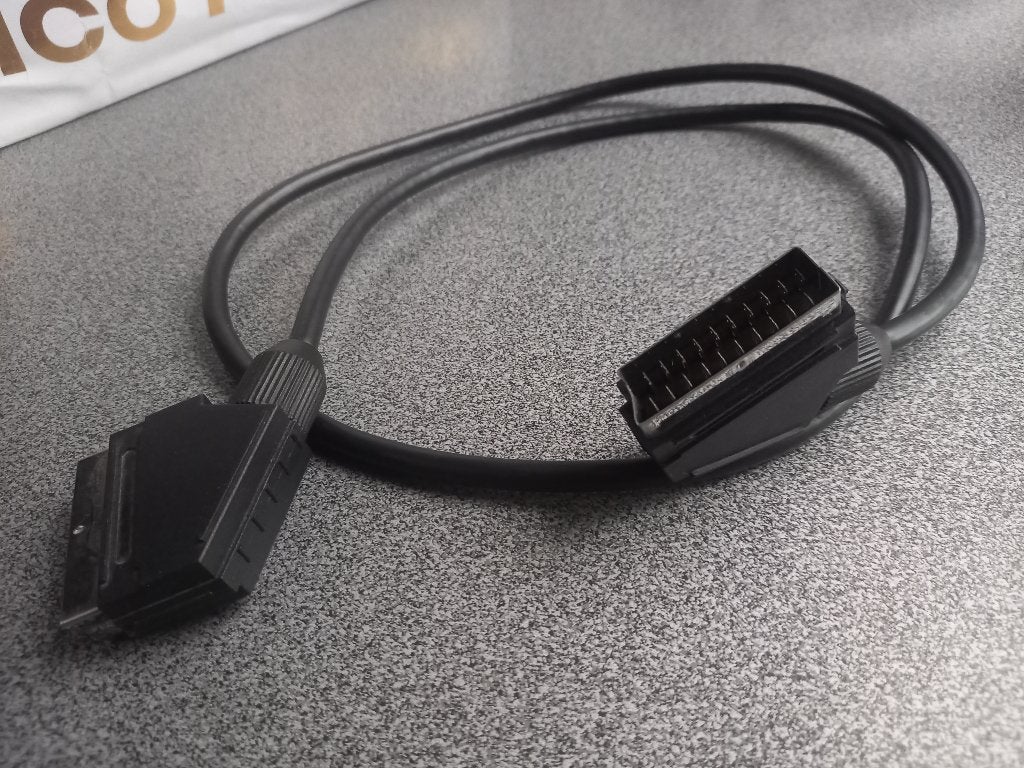 câble péritel, TV, Hi-fi & Vidéo, Câbles audio & Câbles de télévision, Enlèvement ou Envoi, Comme neuf, Câble péritel