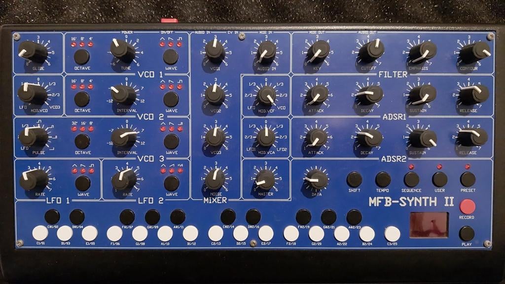 Analoge Monofone Synthesizer - MFB synth ii, Ophalen of Verzenden