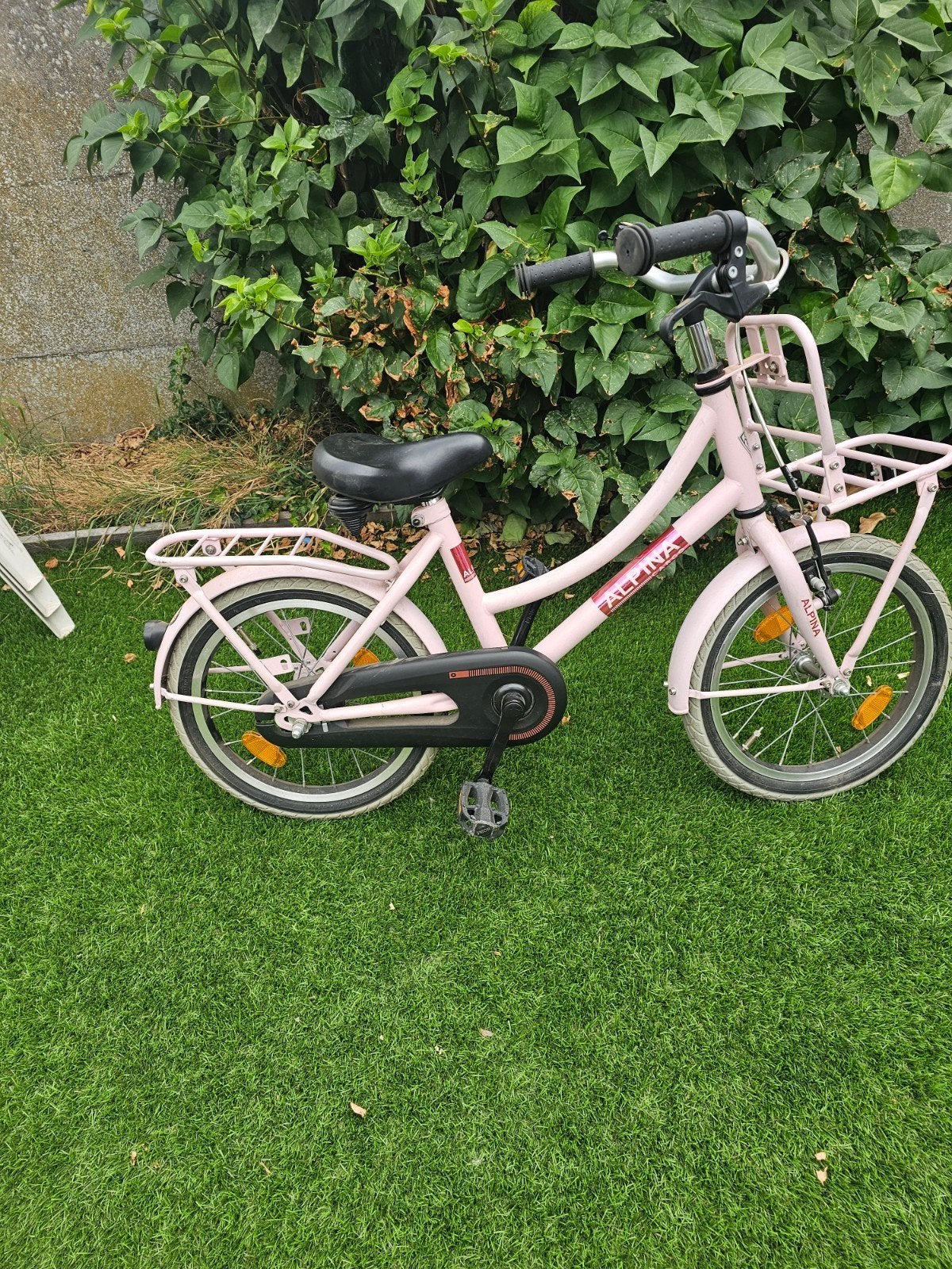 Alpina Cargo meisjesfiets 16 inch roze, Fietsen en Brommers, Ophalen, 16 inch