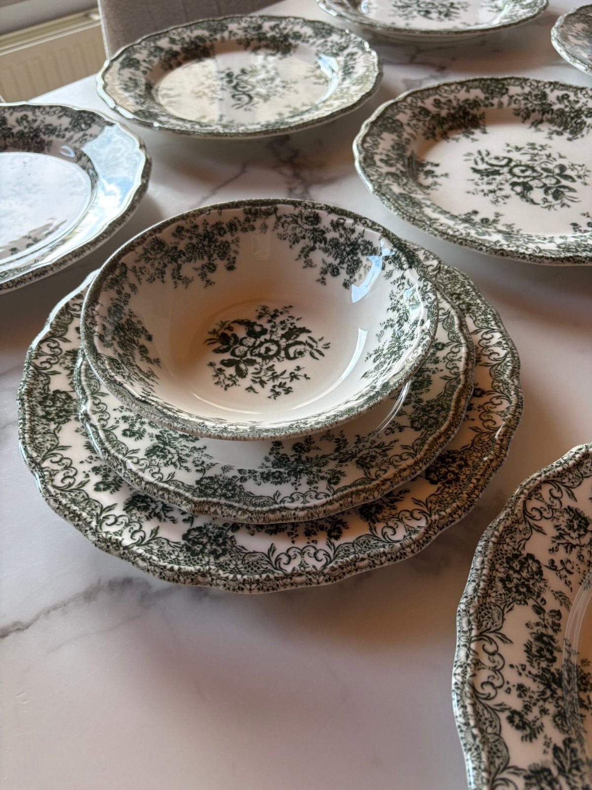 Zara Home servies 10 personen, Huis en Inrichting, Keuken | Servies, Ophalen, Zo goed als nieuw, Vintage, Compleet servies
