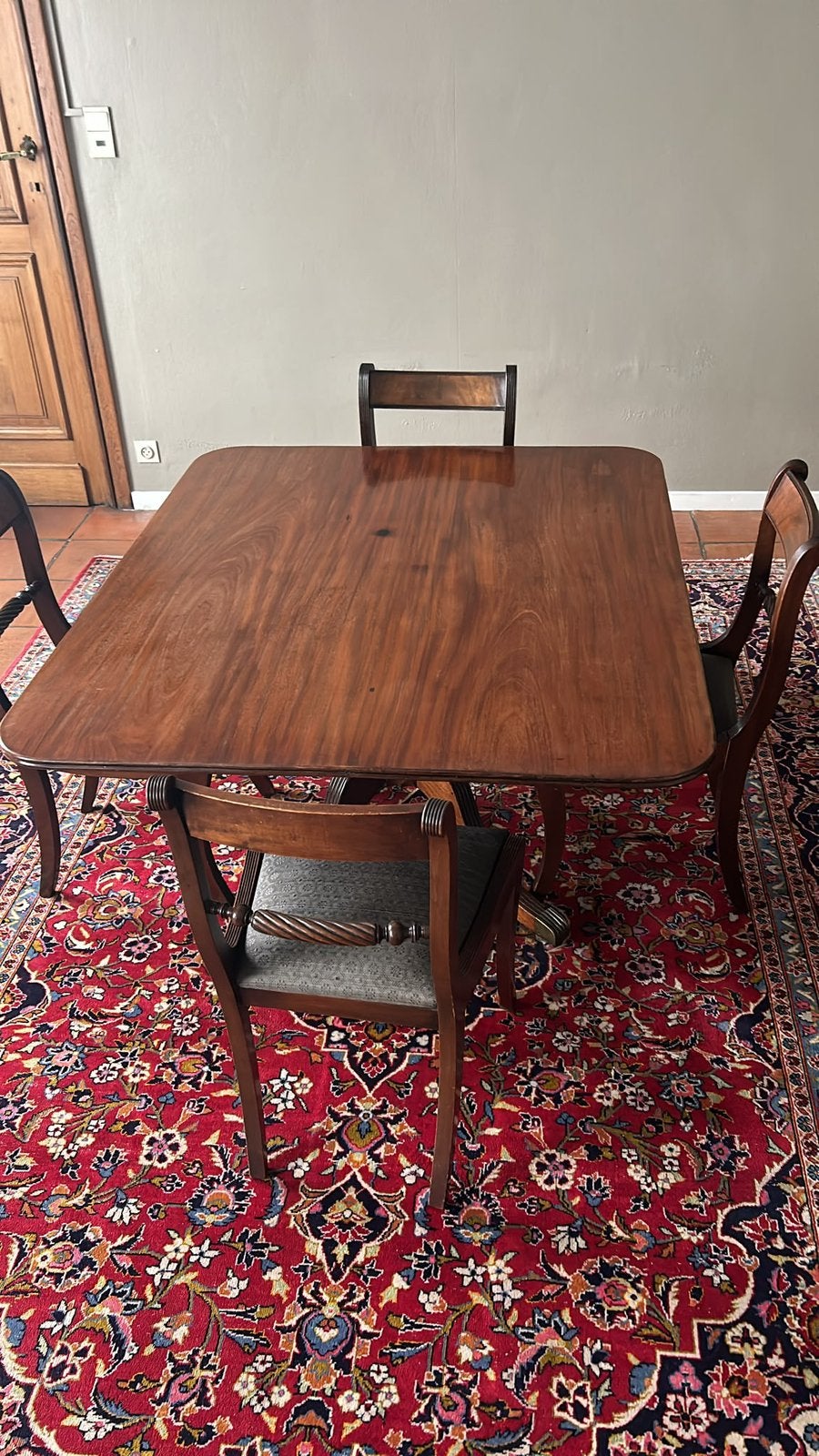 Engelse ontbijttafel, Antiek en Kunst, Ophalen