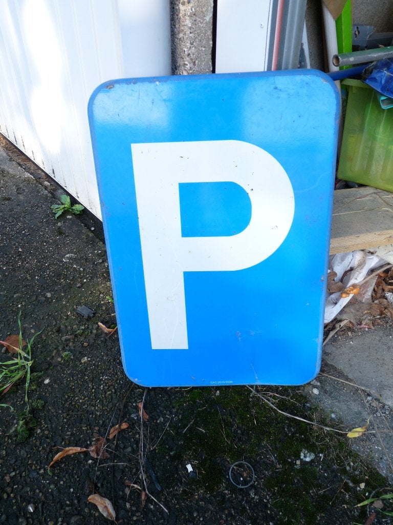 verkeersbord - parkeren, Ophalen of Verzenden
