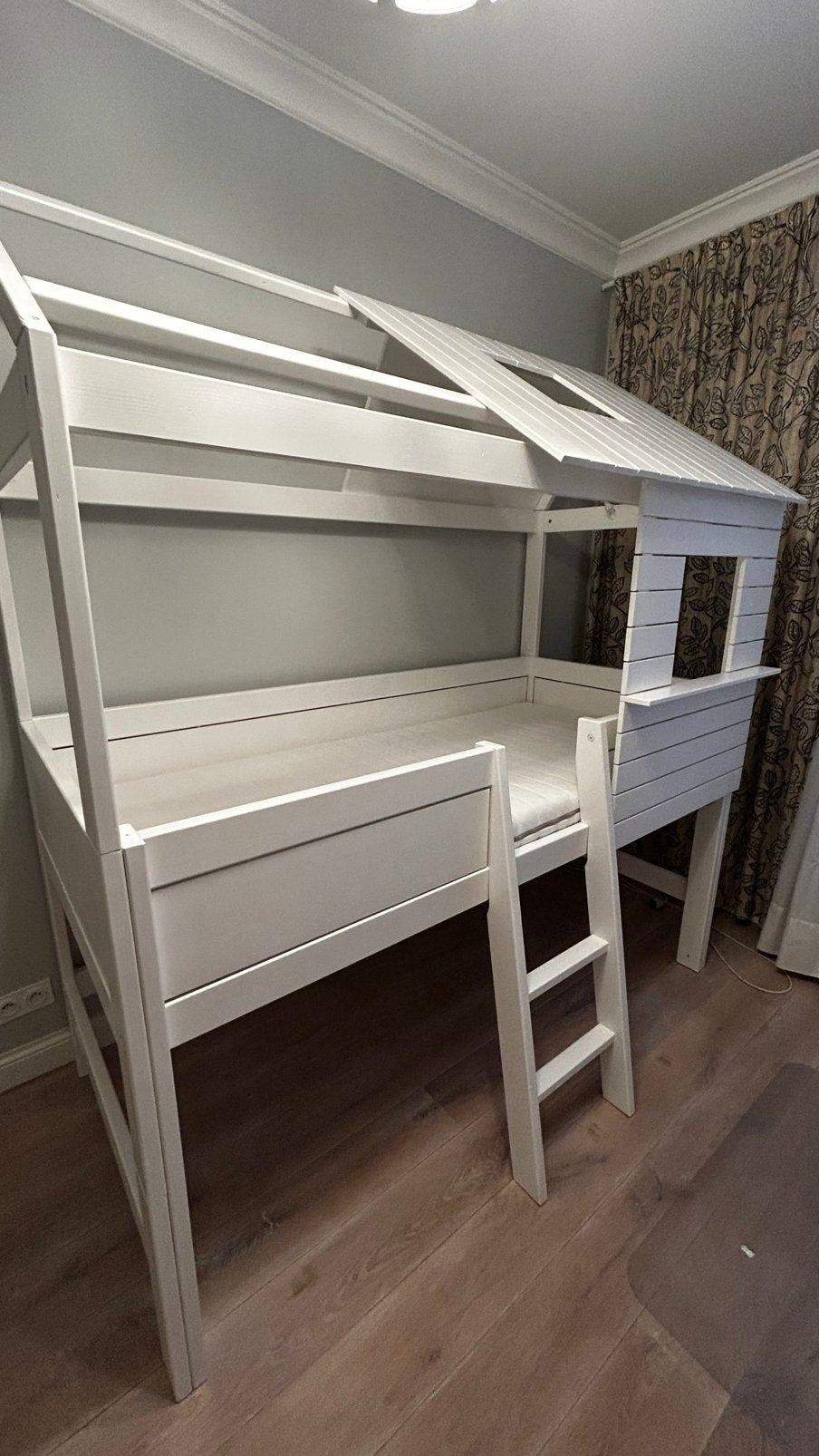 Hoogslaper LifeTime 90-200 Massief, Maison & Meubles, 200 cm de hauteur ou plus, 90 cm, Une personne, Enlèvement