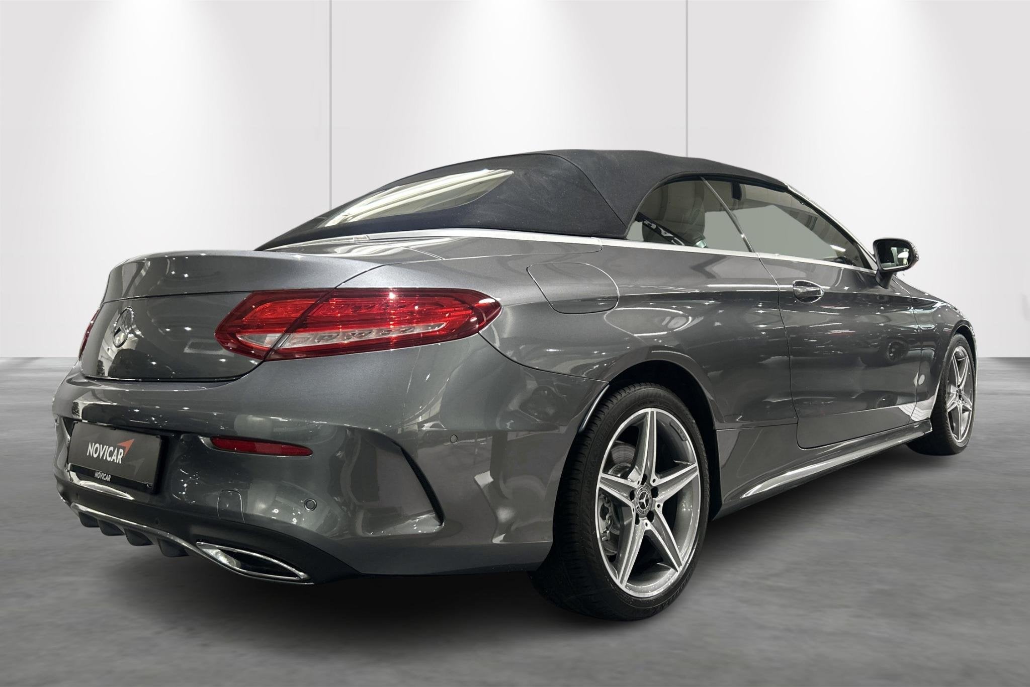 Mercedes-Benz C-Klasse Cabriolet C 220 d - LEDER + SENSOREN, Autos, Argent ou Gris, Achat, 1800 kg, Euro 6