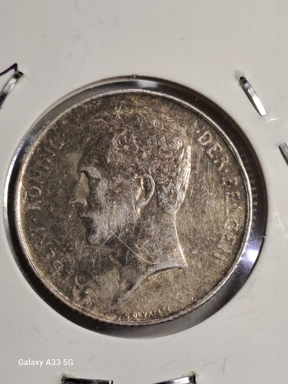 Belgique-Albert l-1 franc 1913 fl., Enlèvement ou Envoi, Argent, Monnaie en vrac, Argent