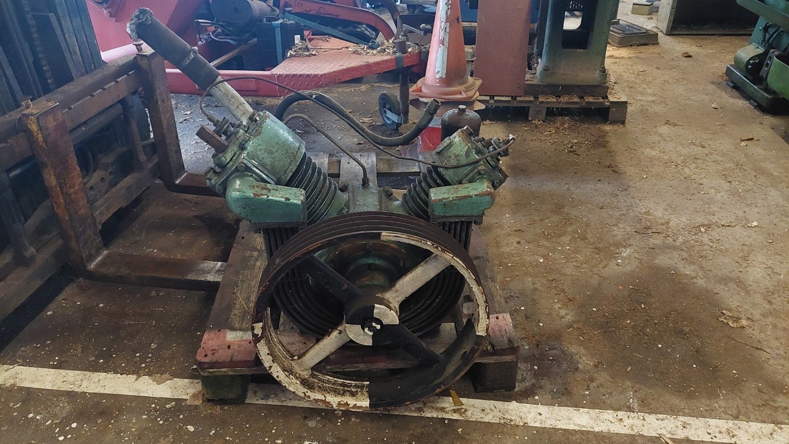Atlas Copco compressor, Bricolage & Construction, Compresseurs, Enlèvement