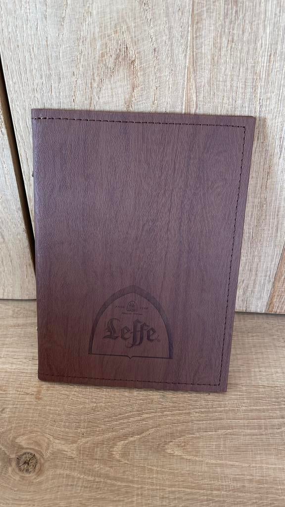Leffe menukaarten 3, Verzamelen, Ophalen of Verzenden, Zo goed als nieuw, Leffe