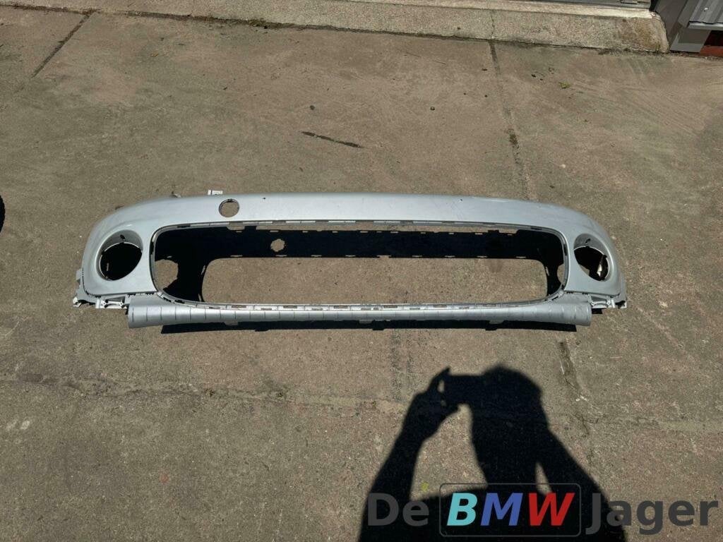 Voorbumper  chrome white silver Mini R56  7250772, Auto-onderdelen, Carrosserie, Bumper, Mini, Voor, Gebruikt, Ophalen of Verzenden