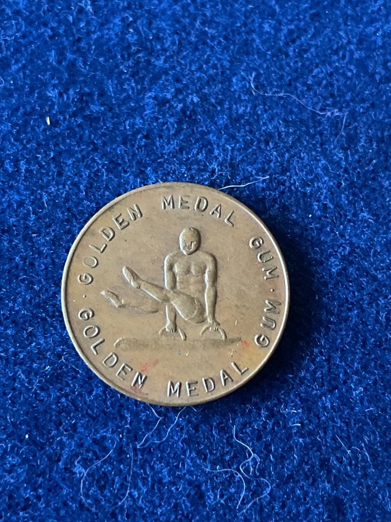 Gum Token met gouden medaille, Ophalen of Verzenden, Overige materialen