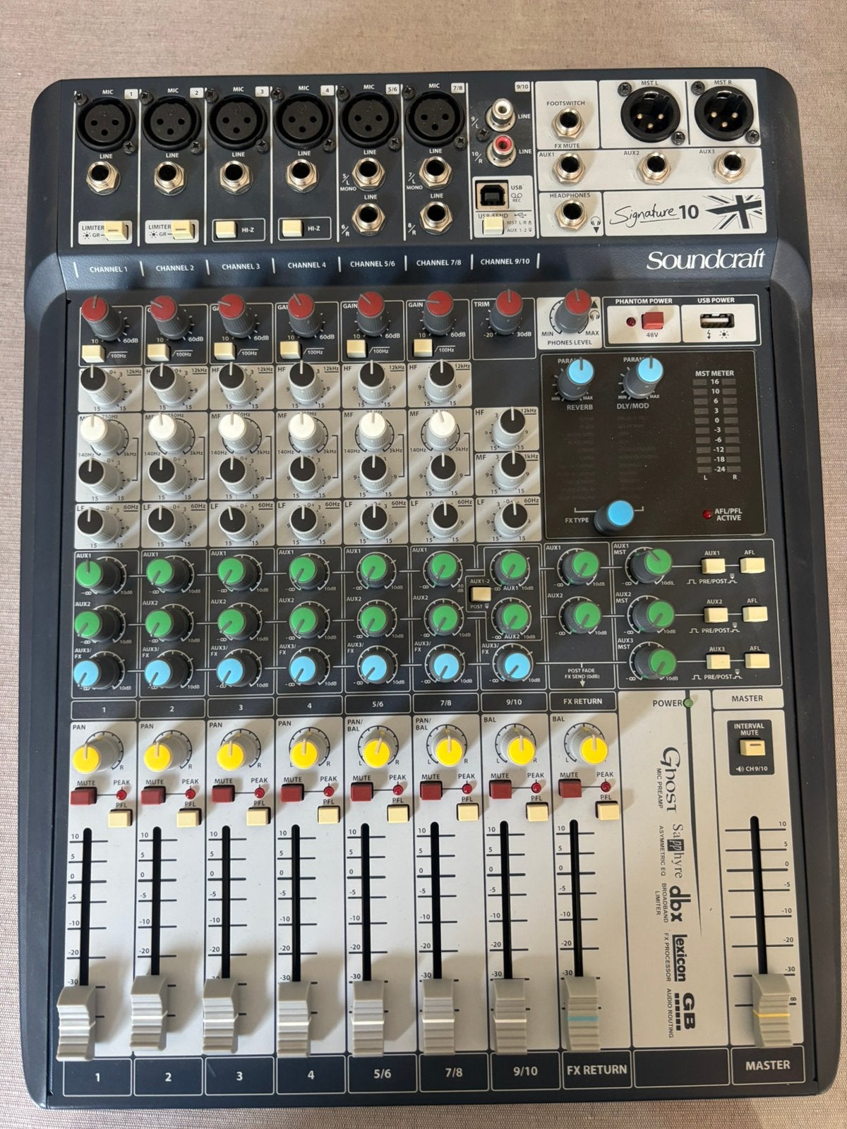 Console de mixage Soundcraft Signature 10, Enlèvement, Comme neuf