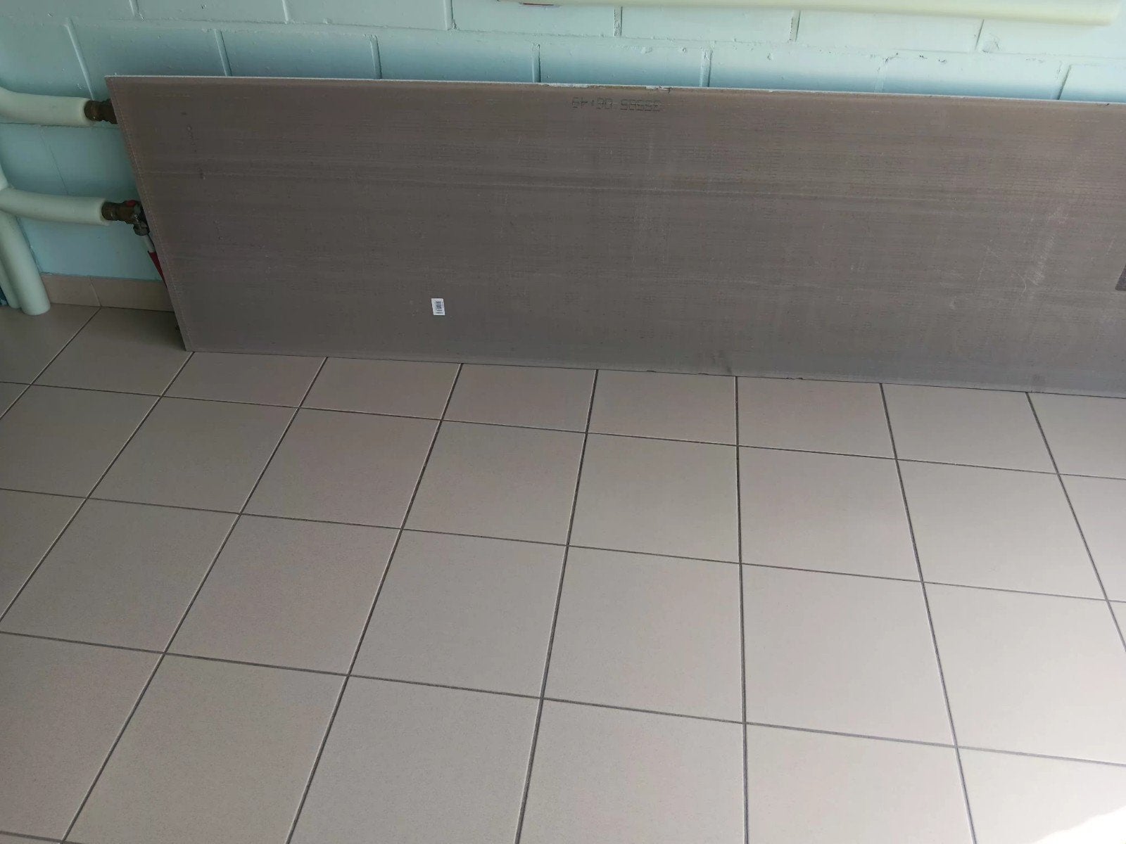 Wedi plaat. 2m60 op 0.60. 1cm dik. + 1 overschot., Ophalen, Nieuw, Betonplex