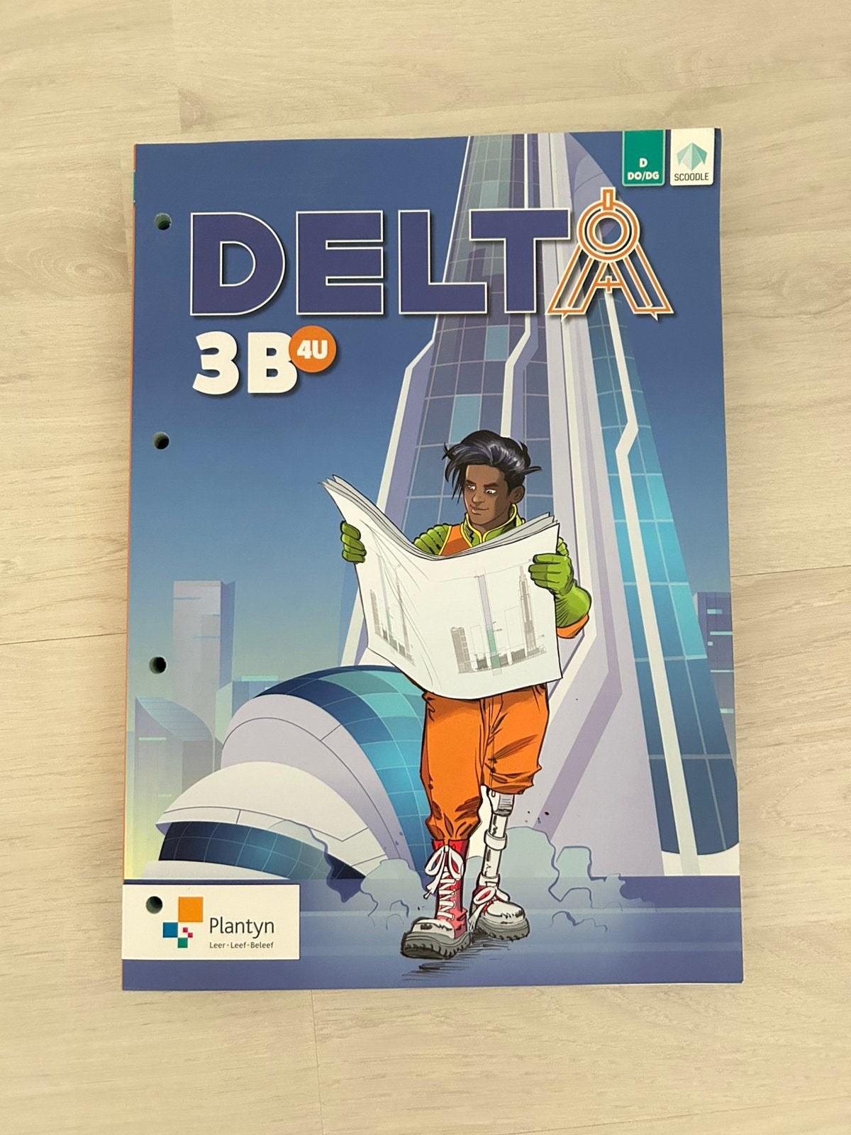 Wiskunde werkboek 3B boek delta, Boeken, Ophalen, Zo goed als nieuw