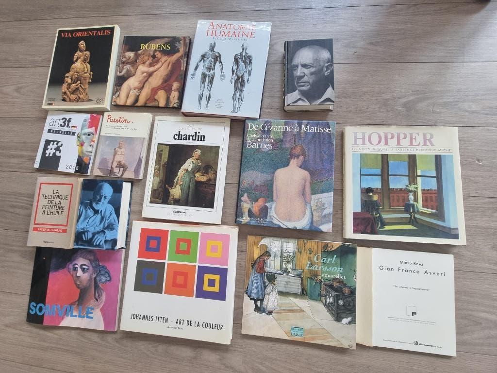 Livre d'art peinture, Enlèvement