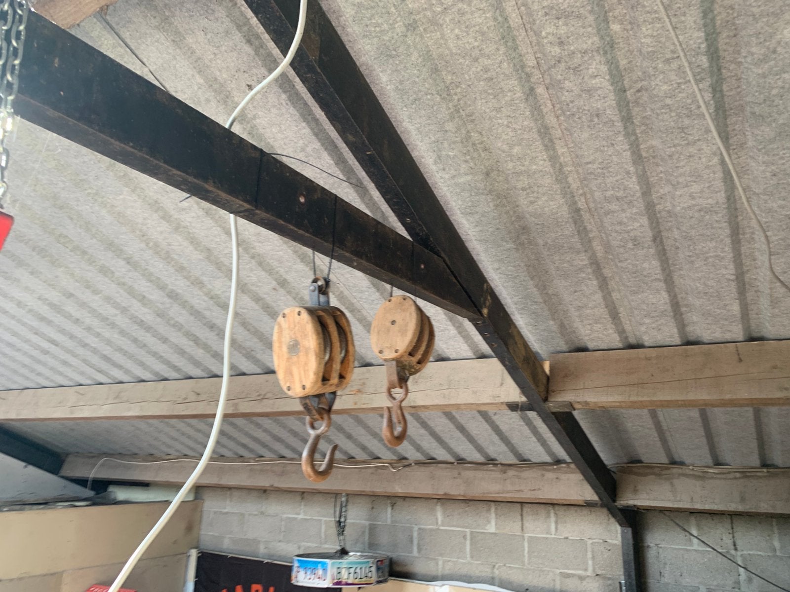 Antieke takels, Doe-het-zelf en Bouw, Lieren en Takels, Ophalen
