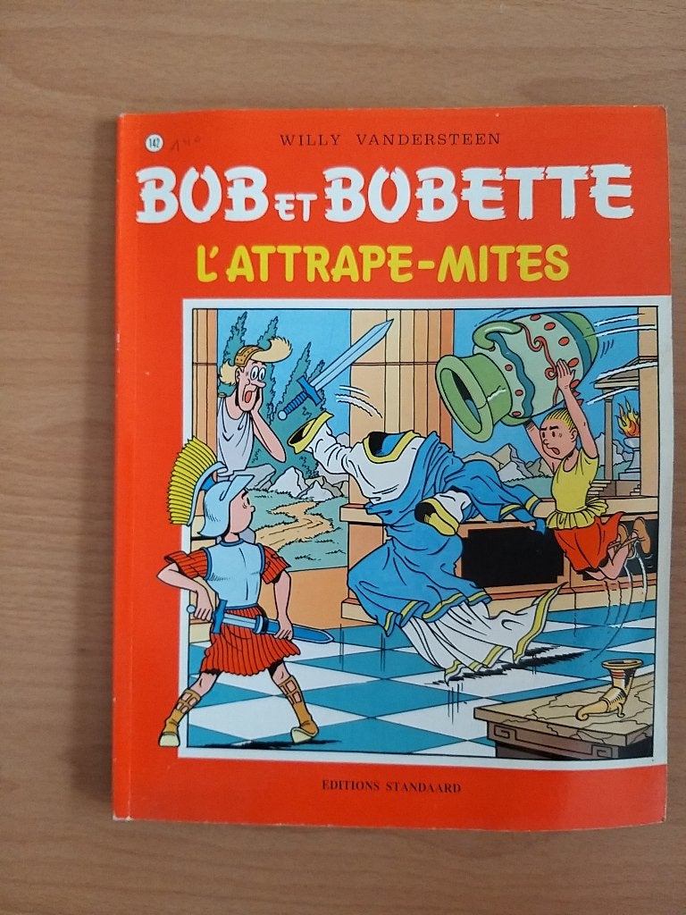 Bande dessinée BD Bob et Bobette L'attrape-mitesa guerre 142, Une BD, Enlèvement ou Envoi, Utilisé, Willy Vandersteen