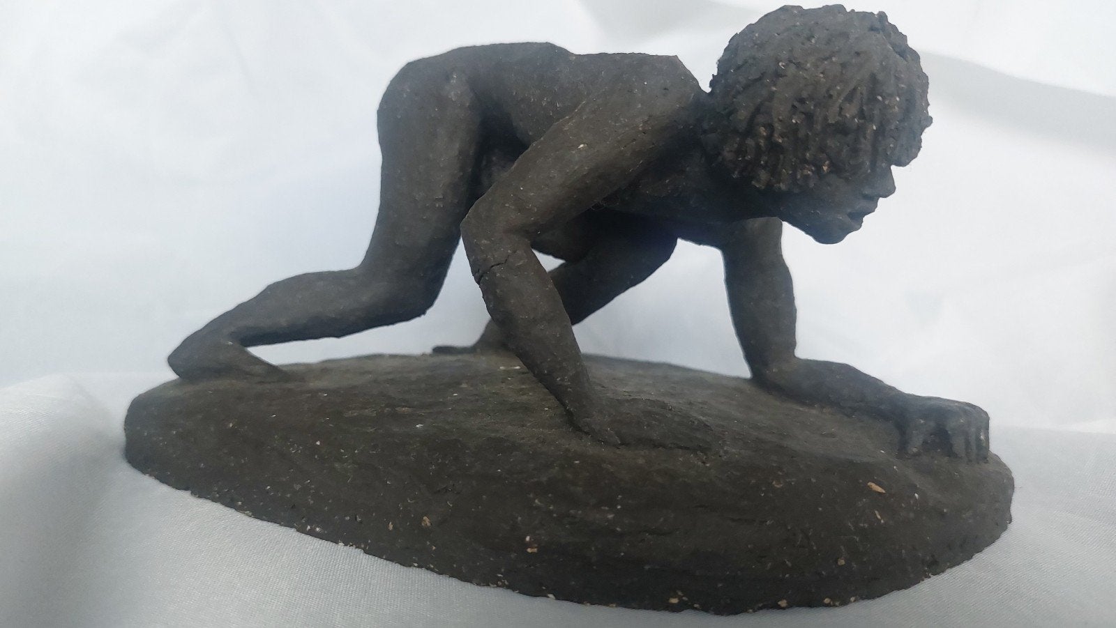 Prachtig expressief keramisch beeld - Jac Linssen (Baexem), Ophalen of Verzenden, Beeld
