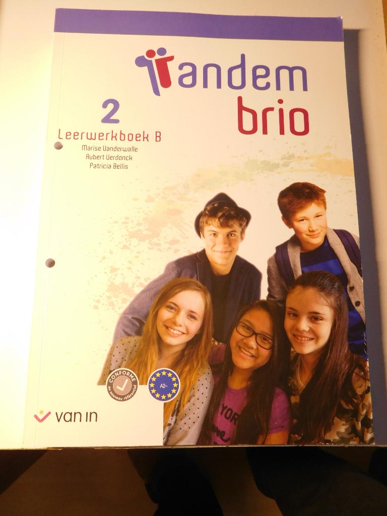 Tandem Brio 2 NEUF livre B Leerwerkboek B Unités 3 4 NEUF, Enlèvement ou Envoi, Neuf, Secondaire, Néerlandais