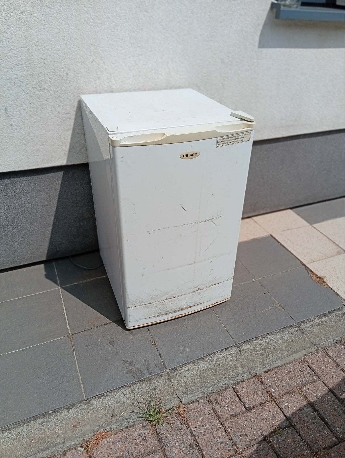 congélateur a vendre, Enlèvement