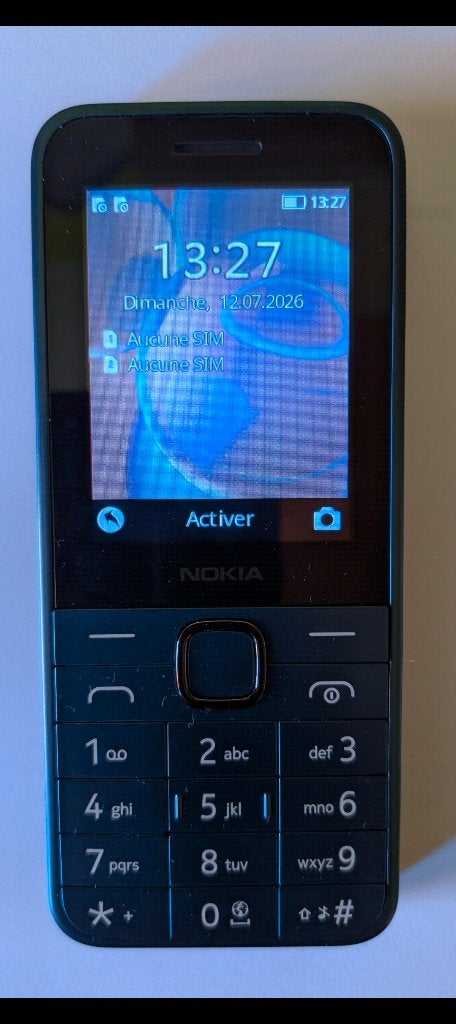 Nokia 225 4G à l'état neuf (tjs. sous garantie), Ophalen, Blauw, Fysiek toetsenbord, Nieuw