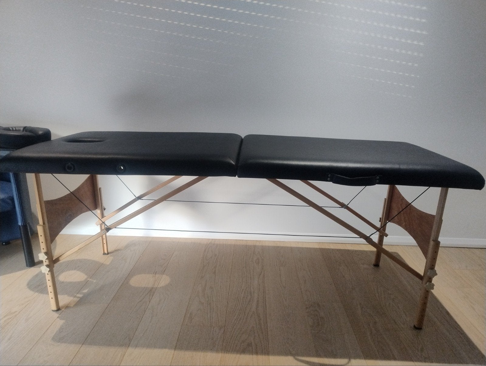 massage tafel, Ophalen