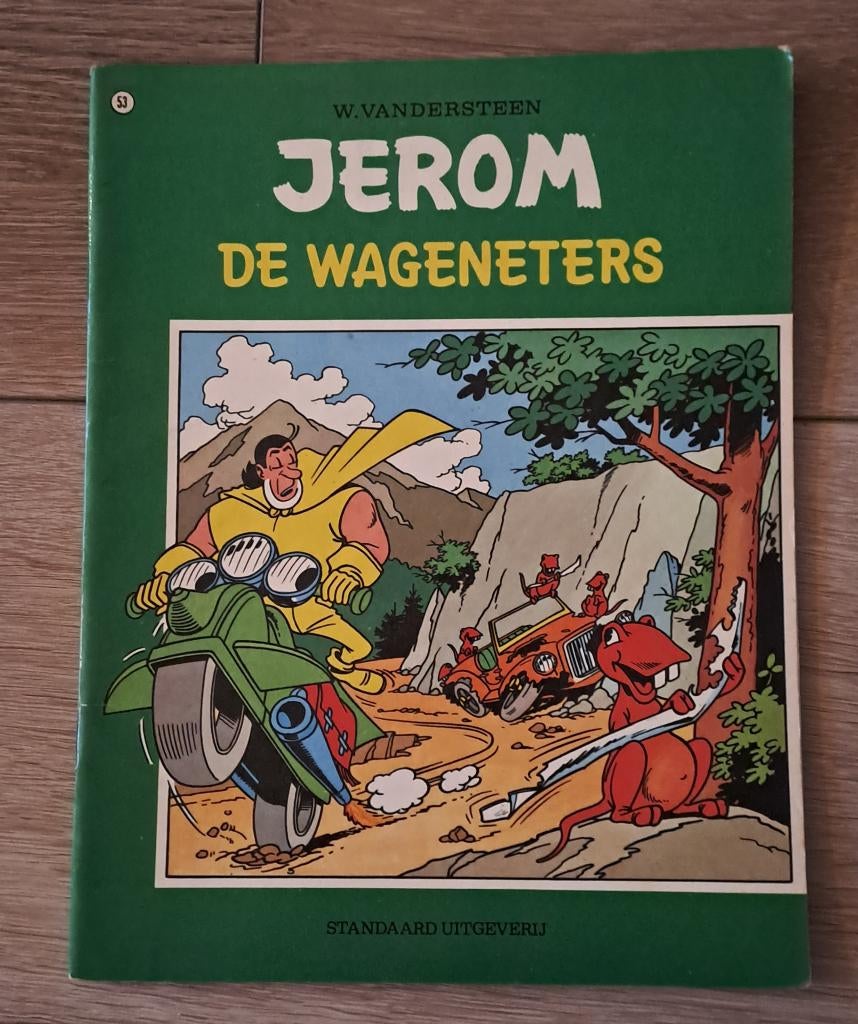 53 - Jerom - De Wageneters, Gelezen, Willy Vandersteen, Eén stripboek, Ophalen of Verzenden