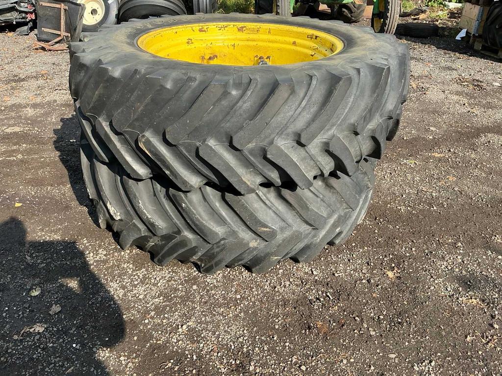 Firestone 18.4R38 Radial 7000 Band, wiel en velg (2x), Zakelijke goederen, Landbouw | Onderdelen | Banden, Velgen en Assen