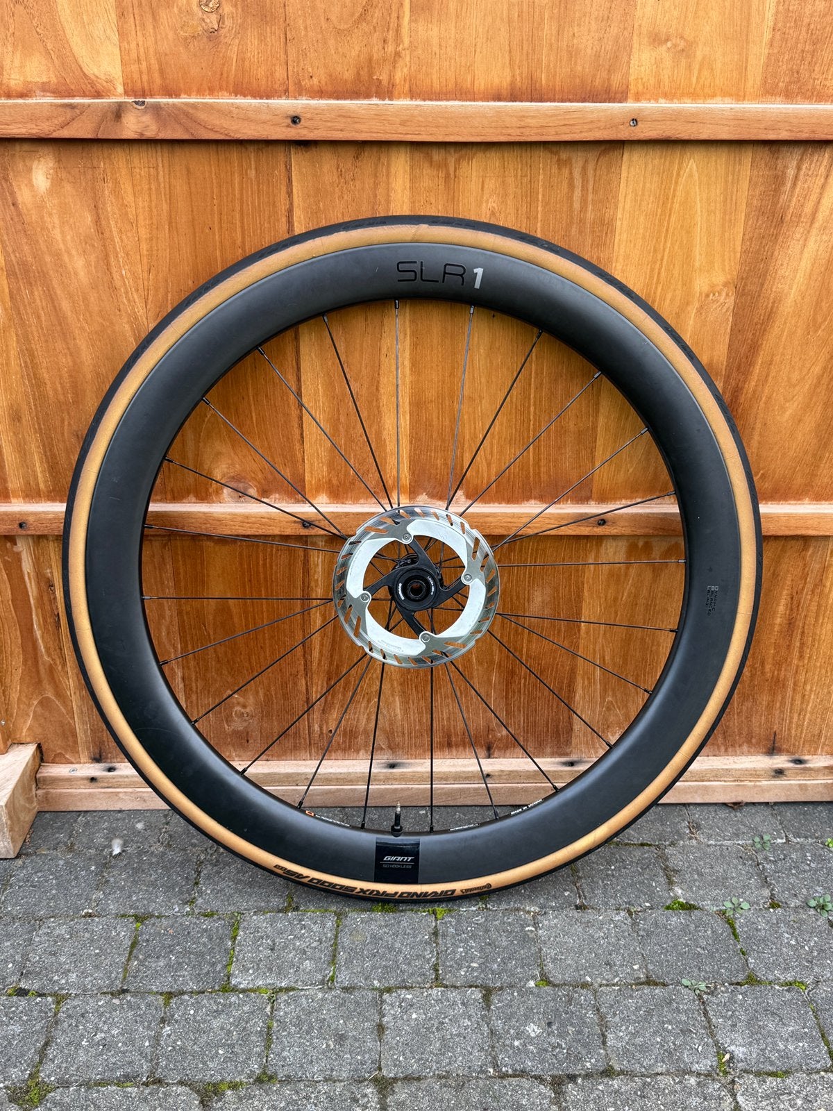 Paire de roues Giant Slr1 50 mm, Vélos & Vélomoteurs, Enlèvement ou Envoi, Comme neuf, Carbone, Racefiets