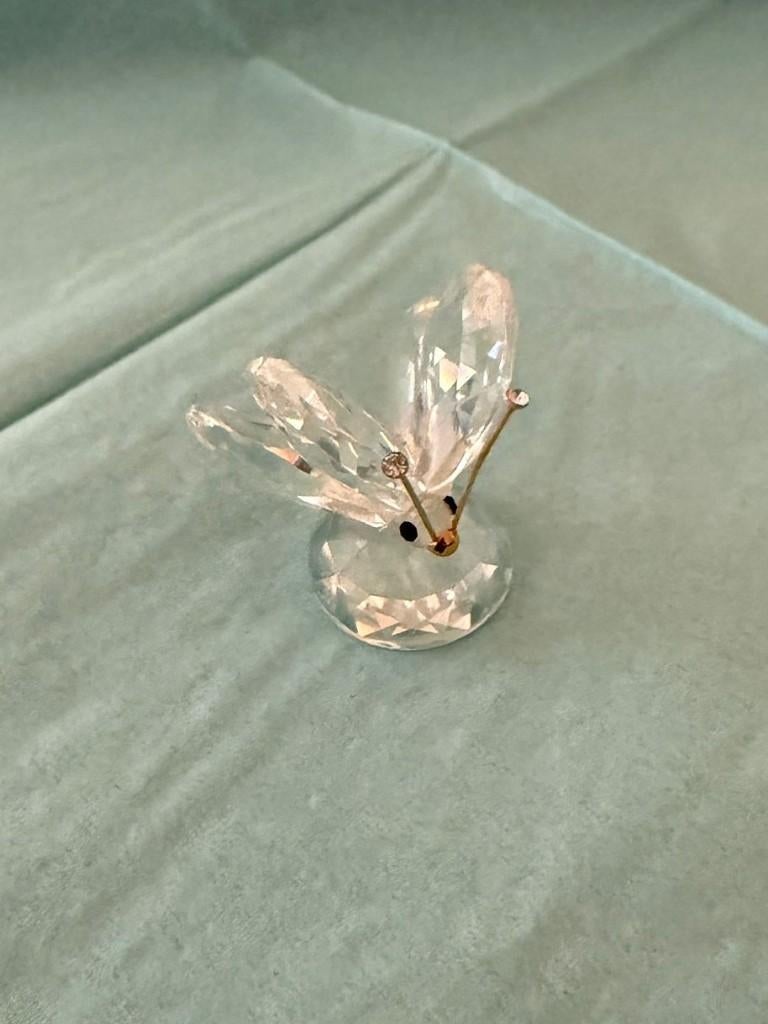 Vlinder Swarovski, Verzamelen, Swarovski, Ophalen of Verzenden, Nieuw, Figuurtje