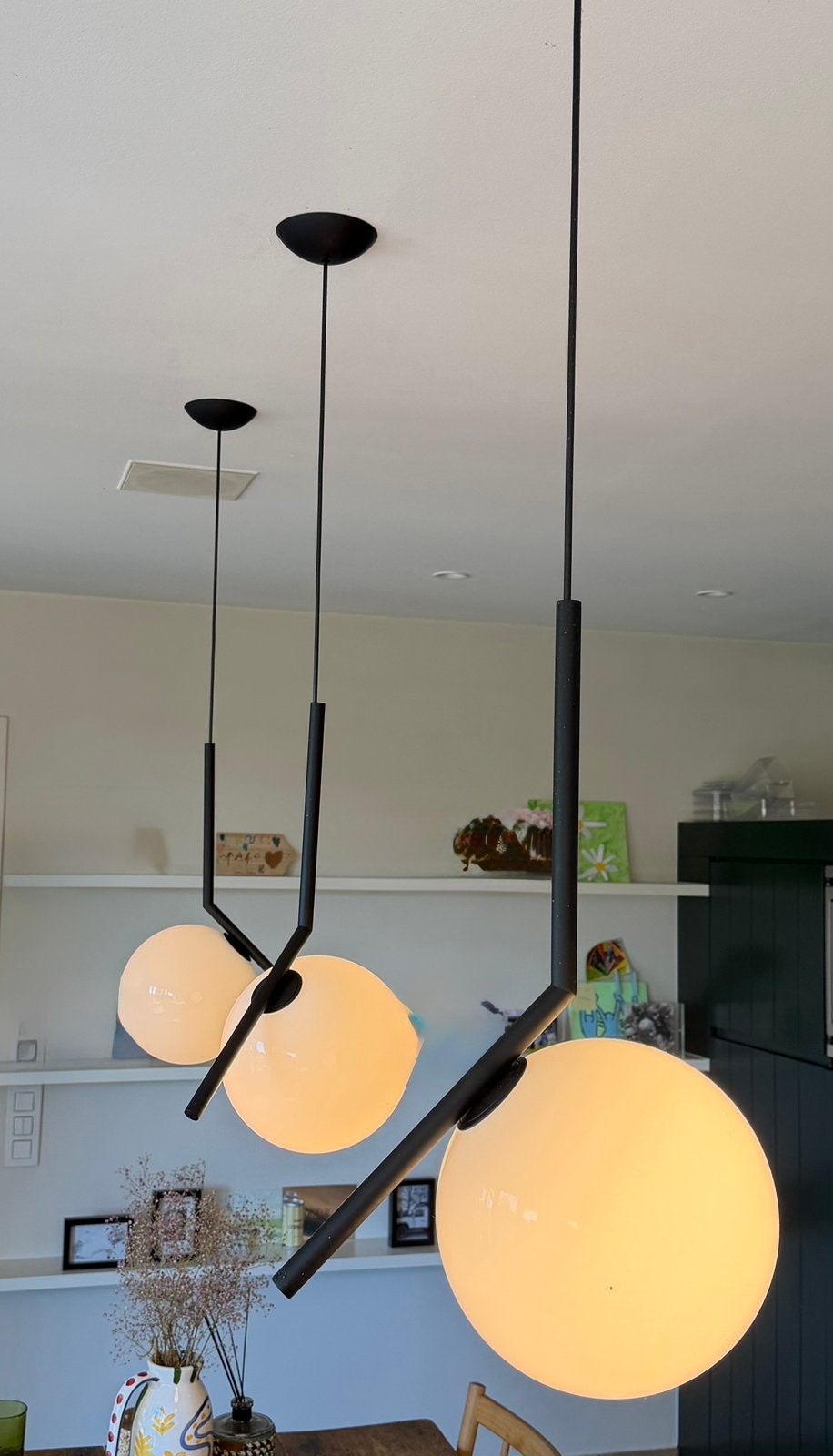 Design hanglampen van Floss, Ophalen, Zo goed als nieuw, Glas