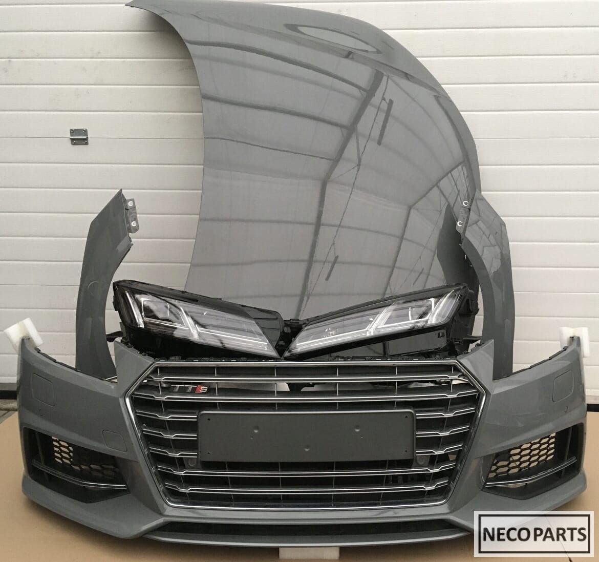 AUDI TT TTS 8S MOTERKAP KOPLAMP BUMPER SCHERM OP AANVRAAG!!, Gebruikt, -, -, Bumper