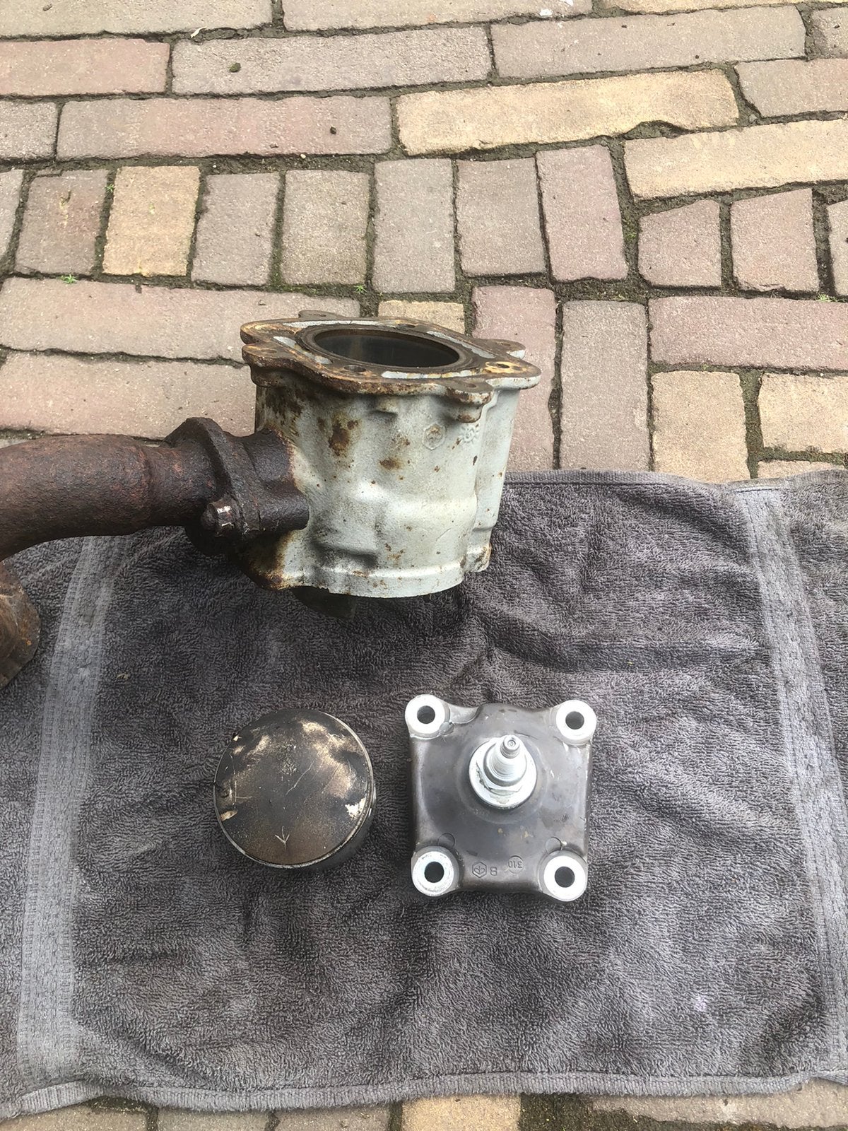 150cc lc cilinder paiggio, Motoren, Verzenden