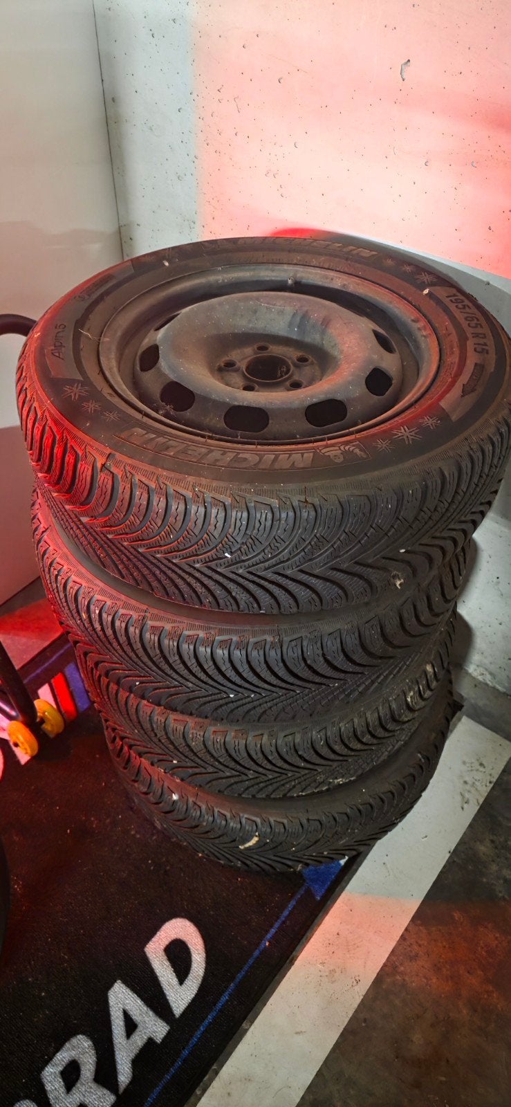 Winterwielen 5x100, Ophalen, Velg(en)