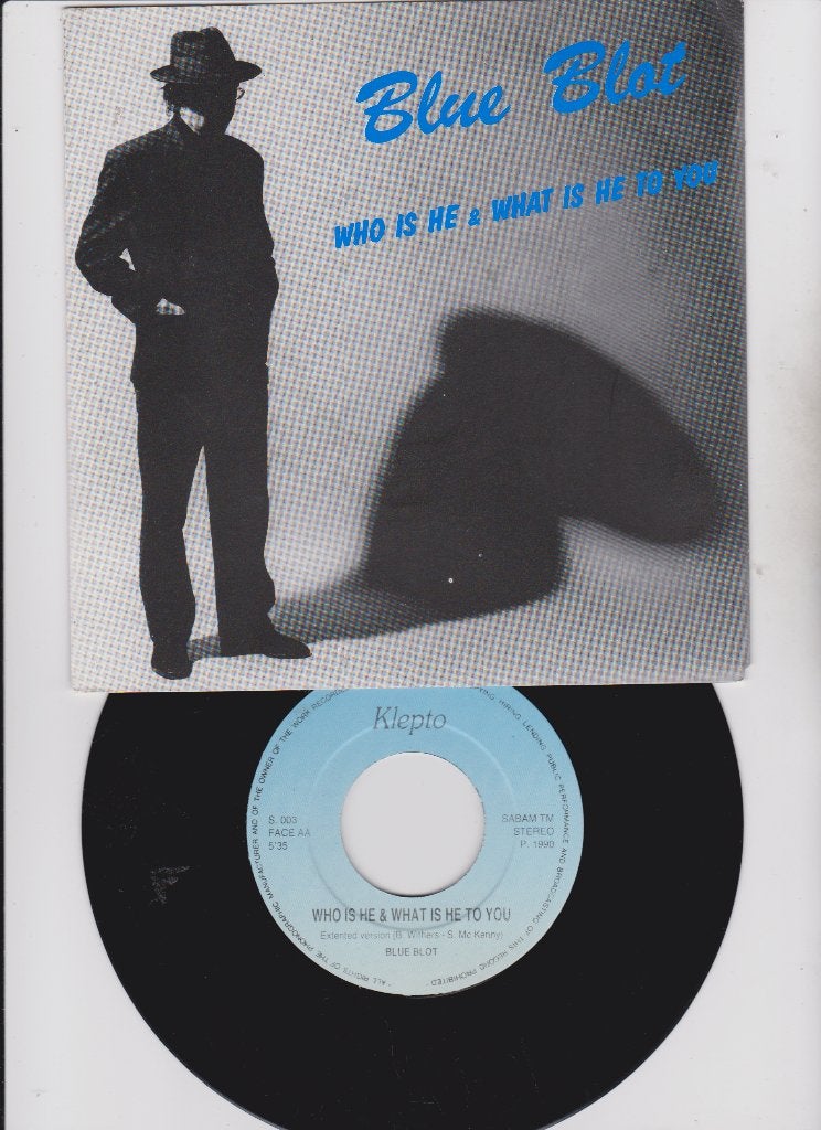 Blue Blot – Who Is He & What Is He To You  1990  nMINT, Enlèvement ou Envoi, Comme neuf, Pop, Autres types