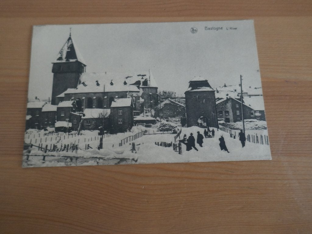 bastogne l'hiver, Collections, Cartes postales | Belgique, Envoi, Non affranchie, Luxembourg