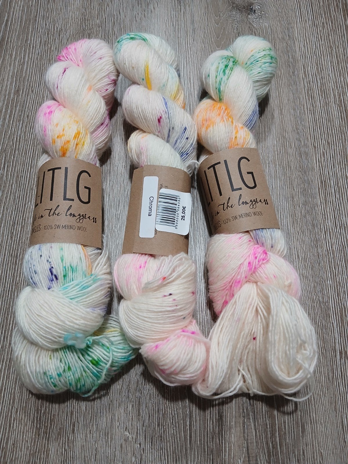 Lot de 3tresses de laines, Hobby & Loisirs créatifs, Enlèvement ou Envoi