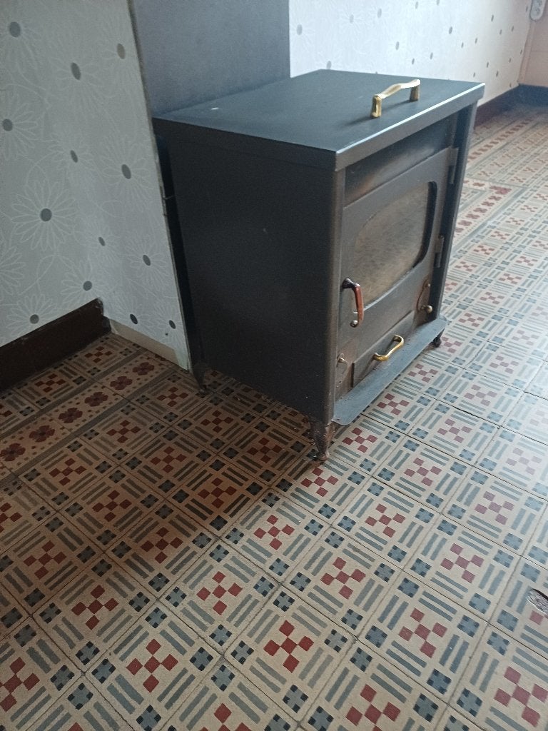 houtkachel te koop, Huis en Inrichting, Ophalen, Gebruikt, Houtkachel, Vrijstaand