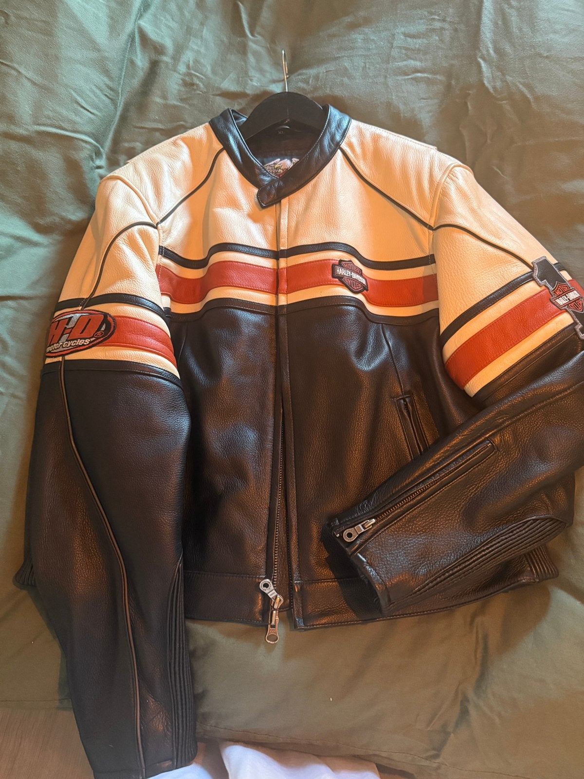 Lederen vest Harley Davidson, Motoren, Ophalen, Nieuw zonder kaartje, Dames, Jas | leer
