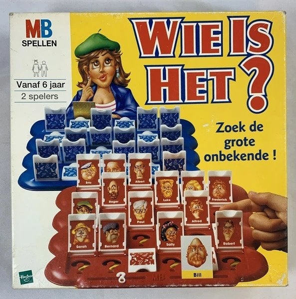 Qui est le jeu de plateau MB Hasbro Vintage 2000 Board Game, 1 ou 2 joueurs, Envoi, Comme neuf, HASBRO