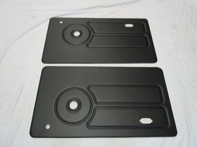 set v 2 deurpanelen ZWART 1976-80, Classic Mini, Auto-onderdelen, Ophalen, Nieuw, Austin