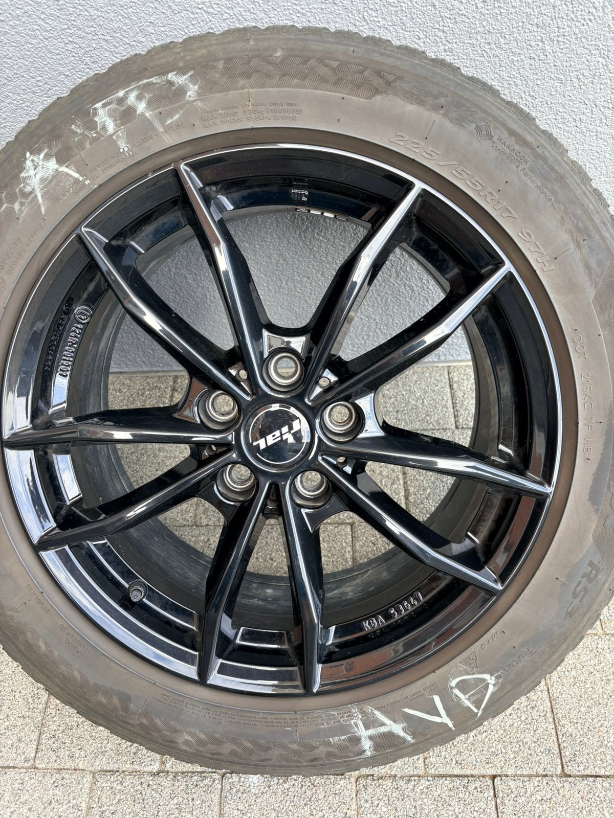 Winterkit, Auto-onderdelen, Banden en Velgen, Banden en Velgen, Winterbanden, 17 inch, 225 mm, Terreinwagen, Gebruikt, Ophalen