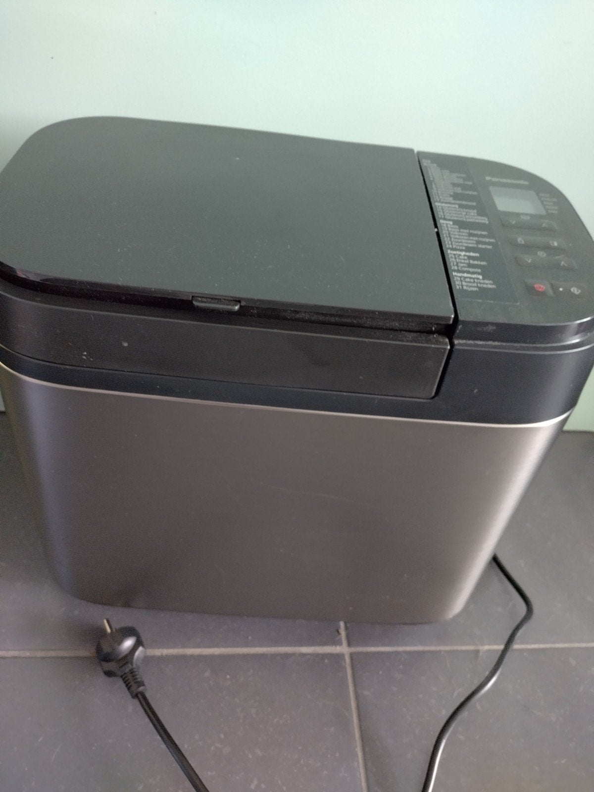 Le Panasonic SD-YR2550XE fonctionne parfaitement, acheté en, Electroménager, Plus de 10 programmes, Comme neuf, Enlèvement, Avec minuteur