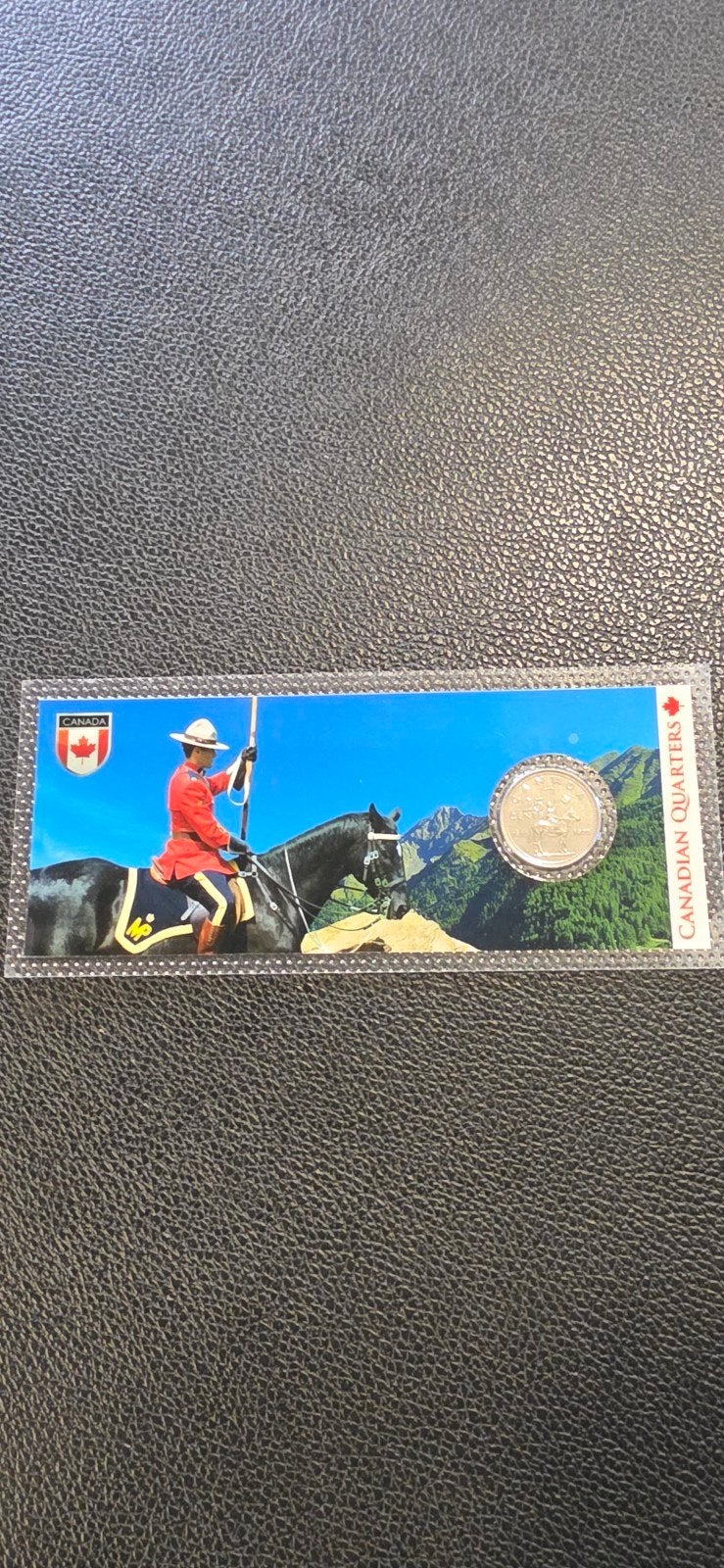 25 cent - In blisterverpakking - 1973 - Bereden politie, Postzegels en Munten, Munten | Amerika, Ophalen of Verzenden