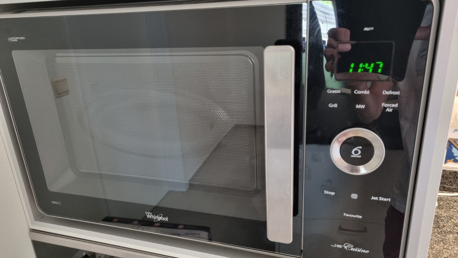 micro ondes Whirlpool à poser l 54 x h 32 x p 40x, Electroménager, Enlèvement ou Envoi, Gril, Utilisé, 45 à 60 cm