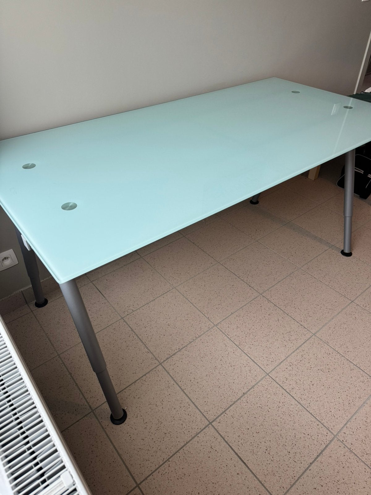 Glaze bureau/tafel, Modern, Ophalen, Zo goed als nieuw