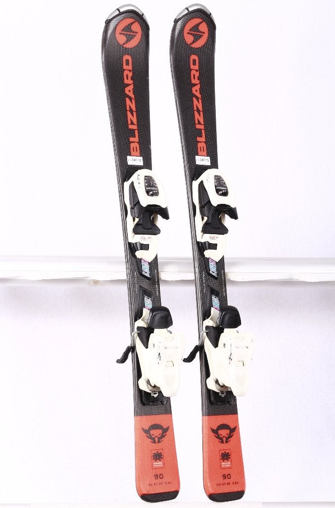70; 90 cm kinder ski's BLIZZARD FIREBIRD JR, black/orange, Sport en Fitness, Overige merken, Gebruikt, Verzenden, Carve