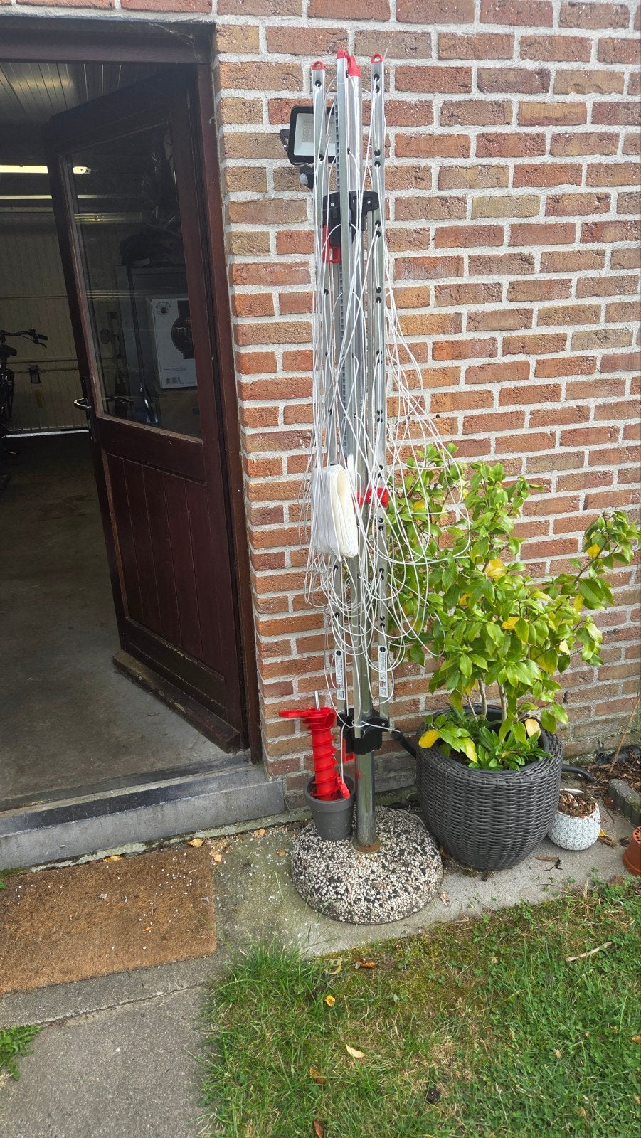 droogmolen, Enlèvement, Séchoir