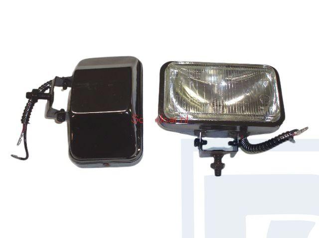 Volvo Verstralers in het chroom met zwart / 9x15cm / H3 55W, Ophalen of Verzenden, Nieuw, Volvo