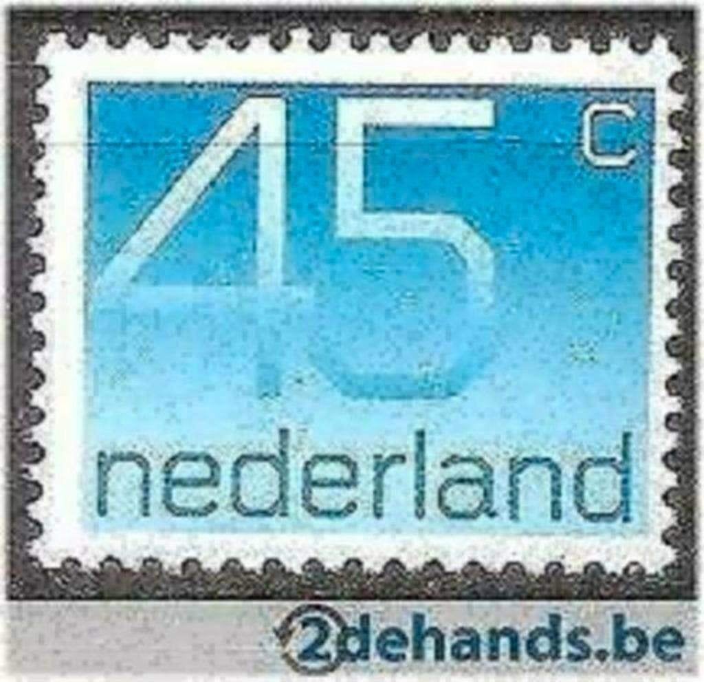 Pays-Bas 1976 - Yvert 1045 - Série actuelle - 45 cents (PF), Envoi, Non oblitéré
