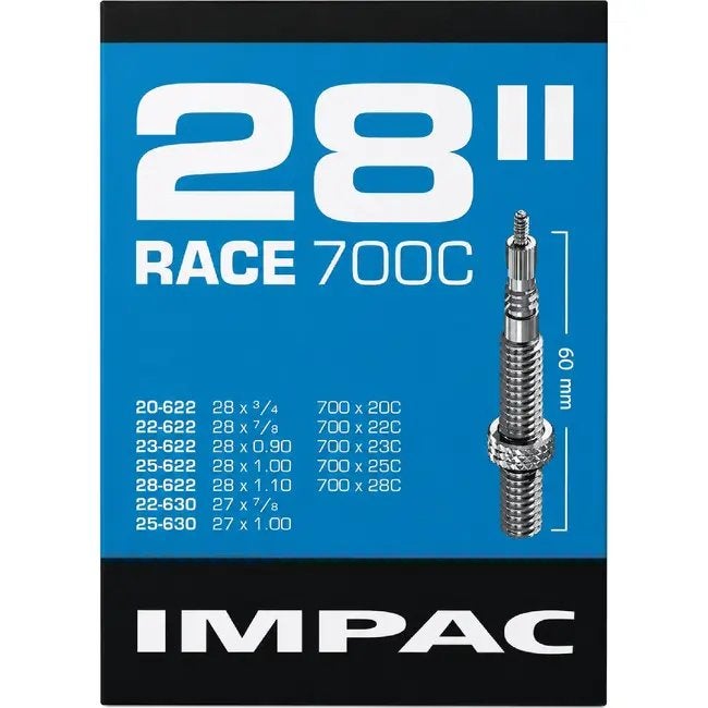 4x Impac Race fietsbinnenband 28inch NIEUW!!!, Fietsen en Brommers, Ophalen, Band, Nieuw, Rubber