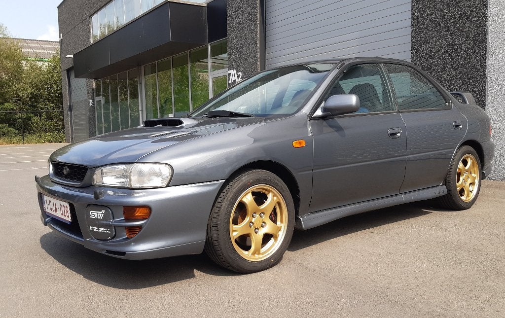 Subaru Impreza GT Turbo Stars 25, Auto's, Euro 2, Alcantara, Vierwielaandrijving, Particulier